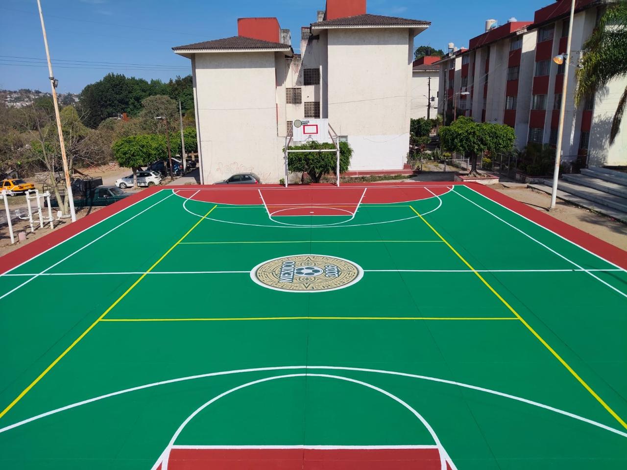CANCHA DE USOS MÚLTIPLES - INFONAVIT SOLIDARIDAD