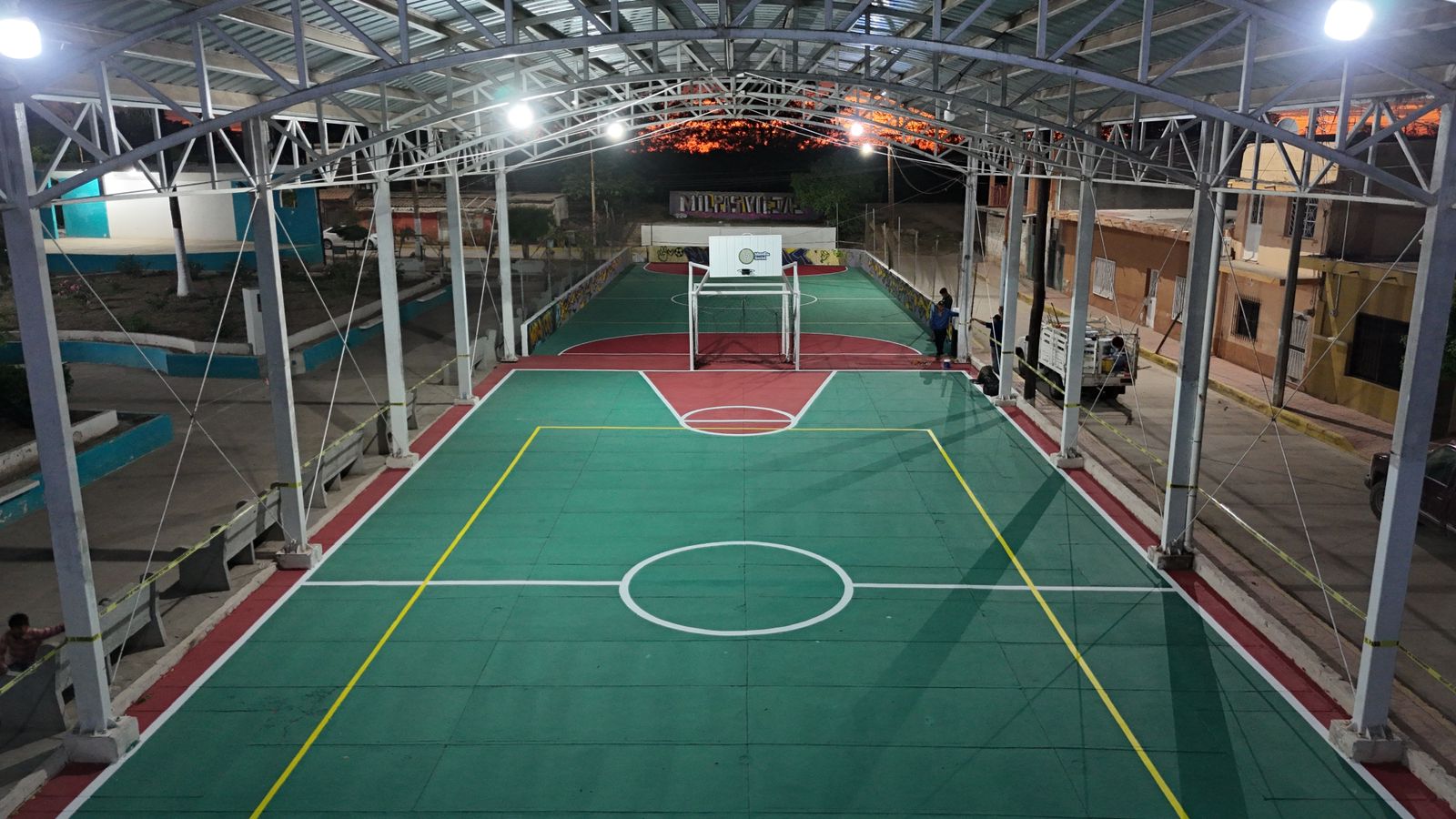 CANCHA DE USOS MÚLTIPLES - MILPAS VIEJAS