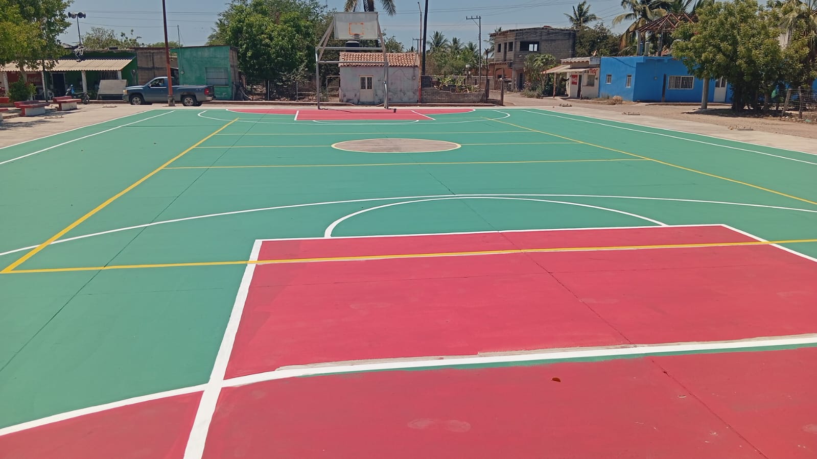 CANCHA DE USOS MÚLTIPLES - EL LLANO DEL TIGRE
