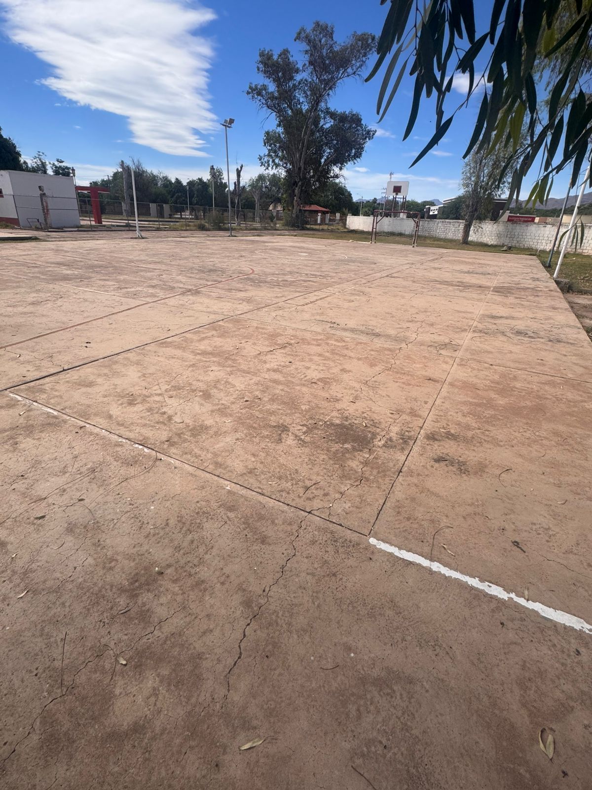 CANCHA DEL DEPORTIVO SAHUARIPA