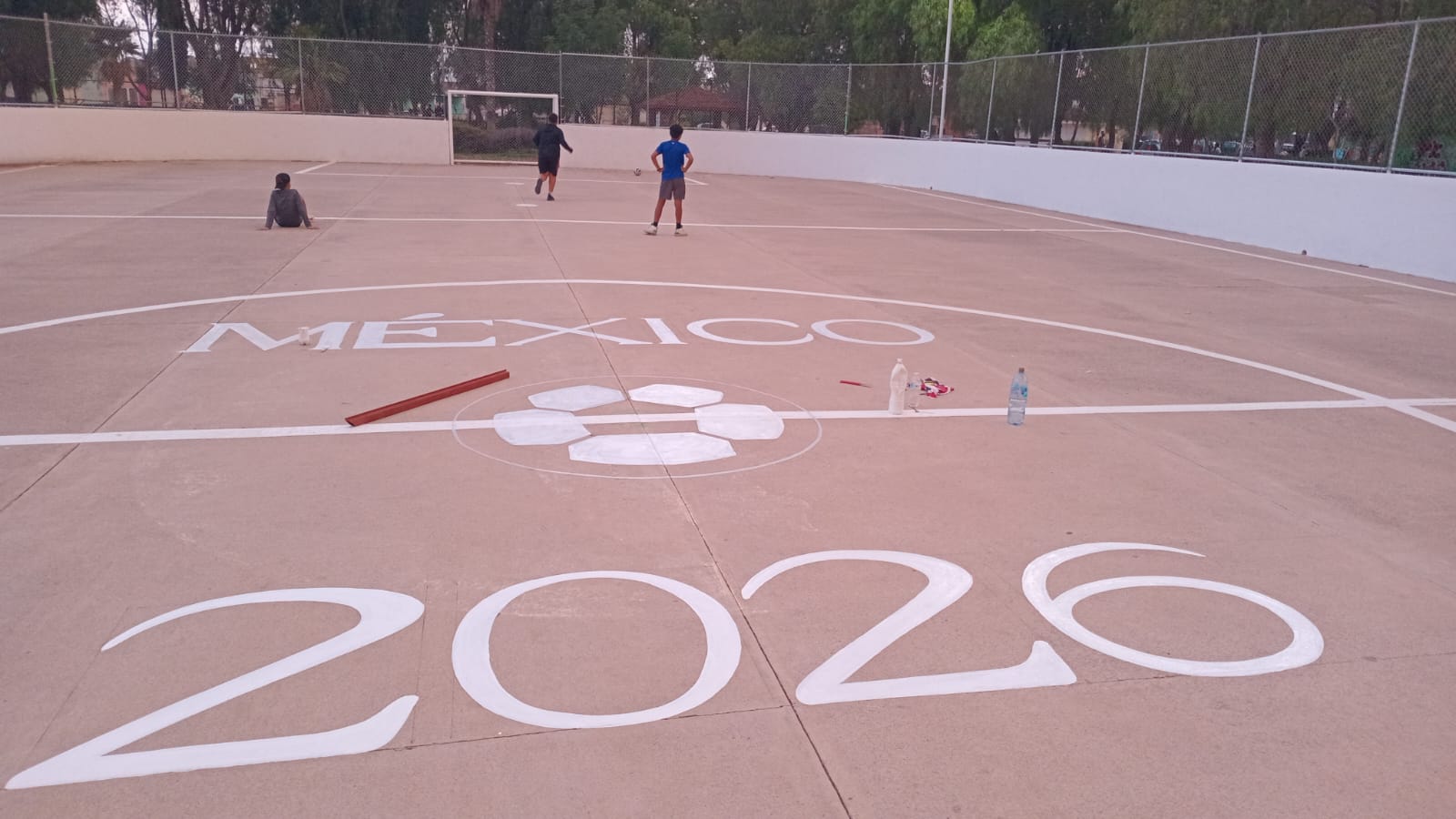CANCHA EN UNIDAD DEPORTIVA MUNICIPAL LORETO