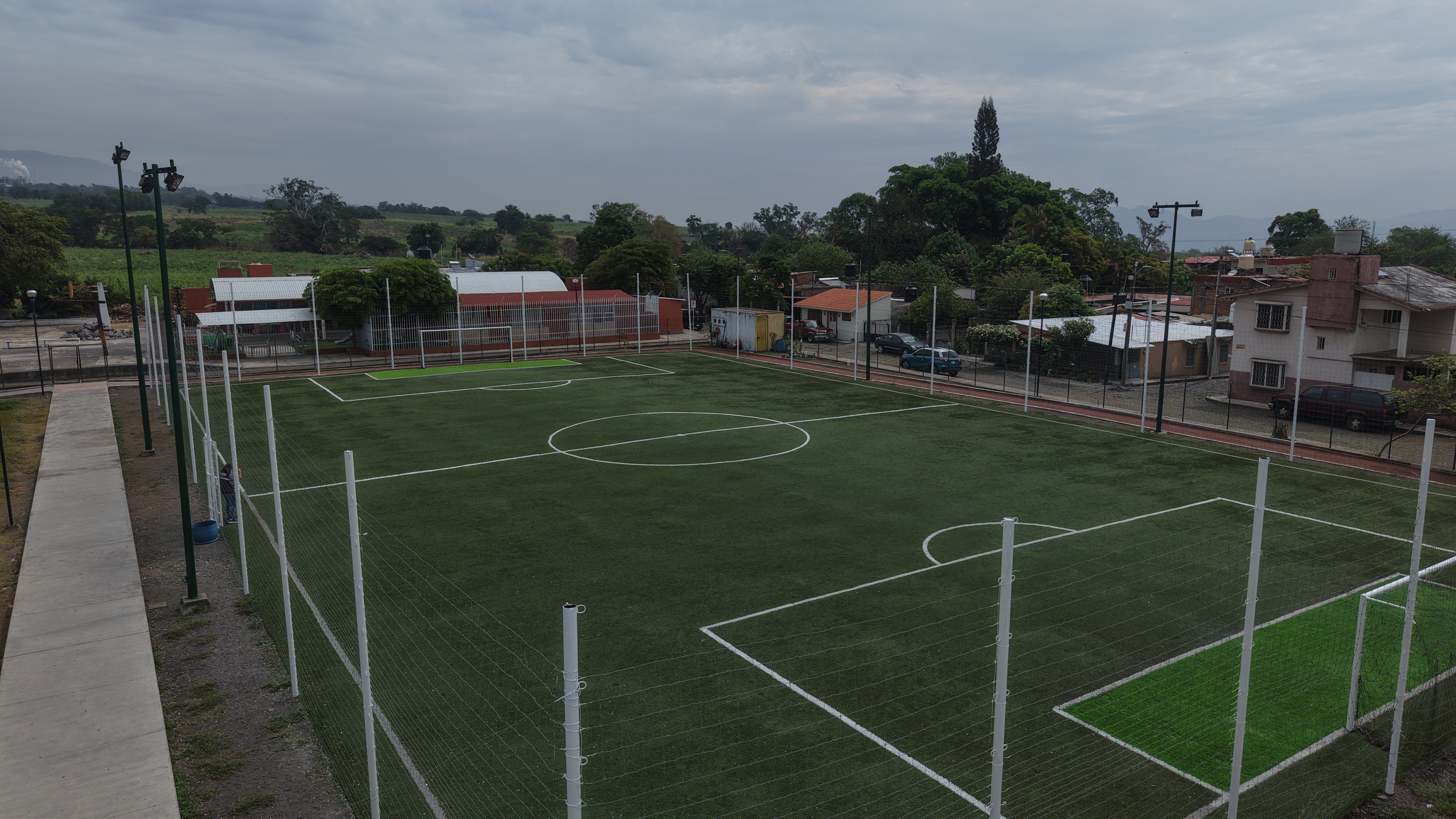 CANCHA DE FÚTBOL UNIDAD DEPORTIVA ALCARACES