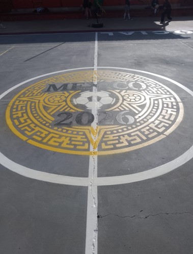CANCHA MULTIFUNCIONAL DE FÚTBOL 2, GIMNASIO MUNICIPAL EN CANANEA