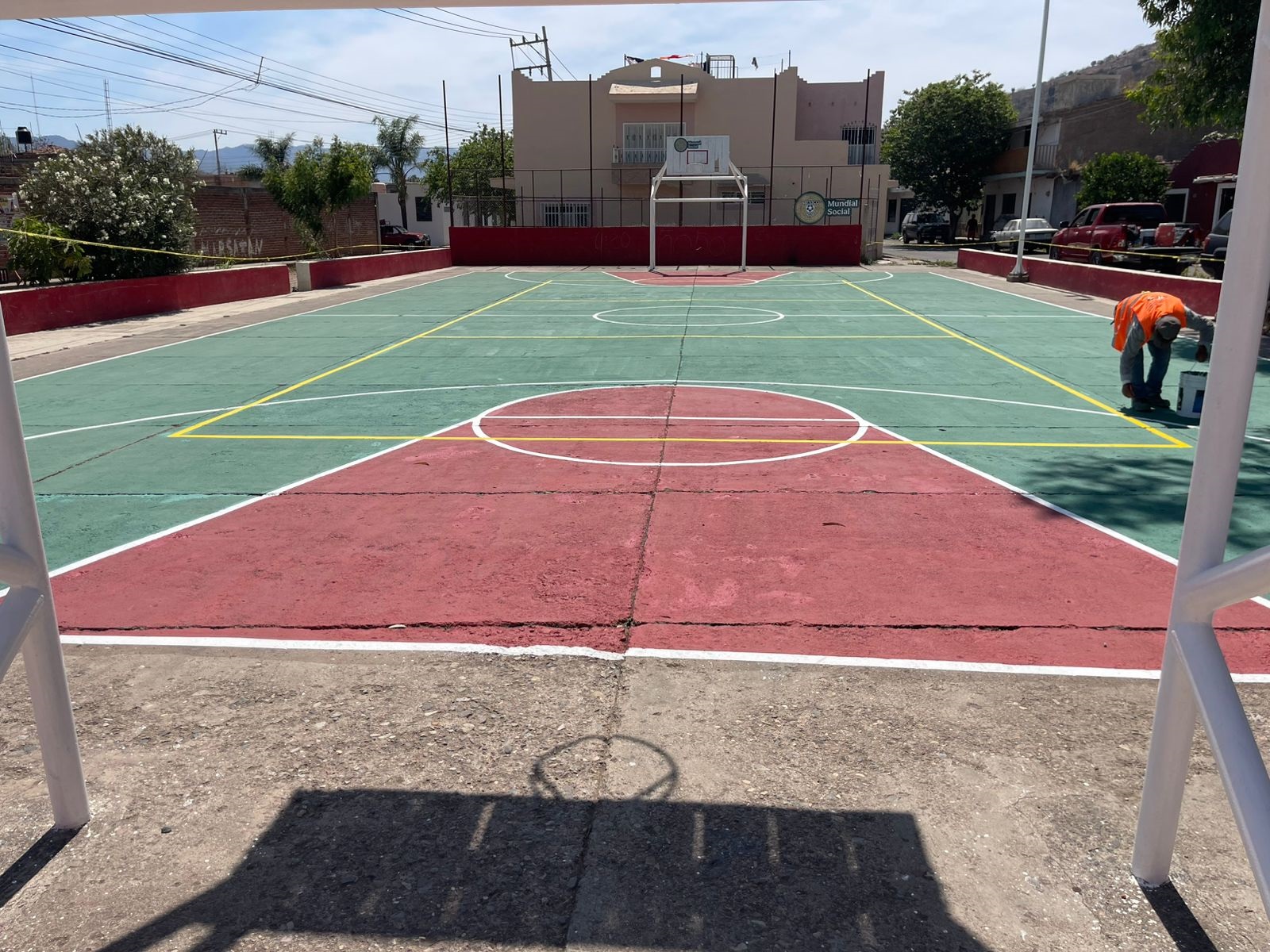 CANCHA DE USOS MÚLTIPLES - IXTLÁN DEL RÍO