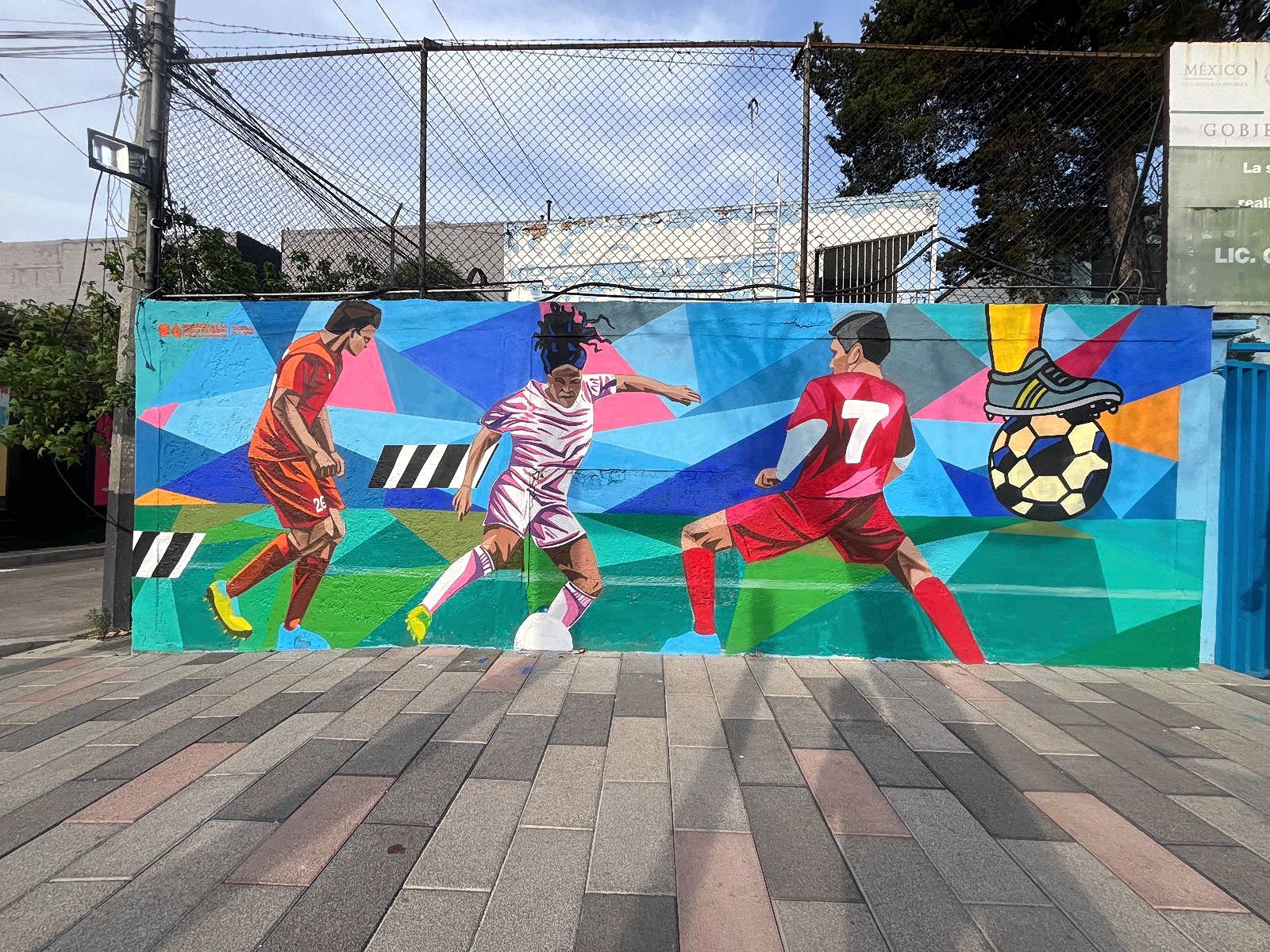 MURAL EN PROCESO
