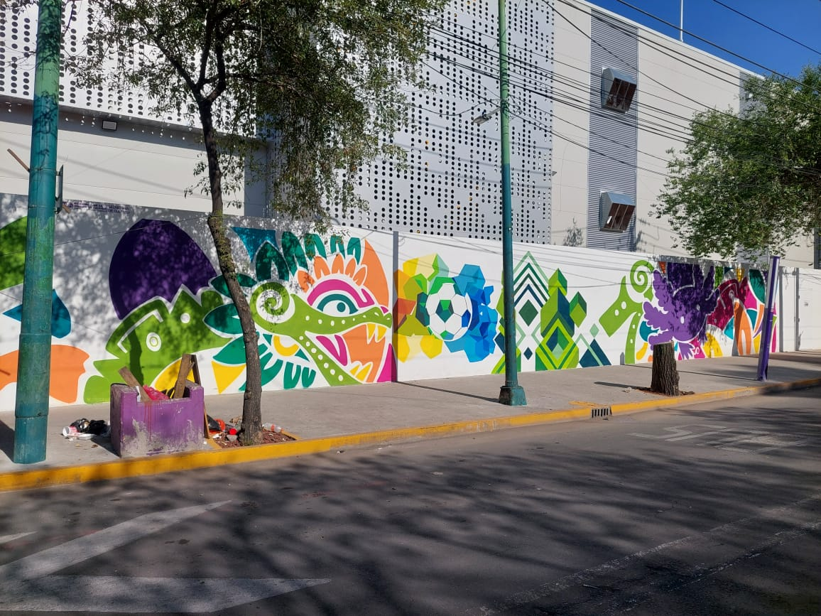 GRÁFICA MUNDIALISTA CALZADA DE GUADALUPE