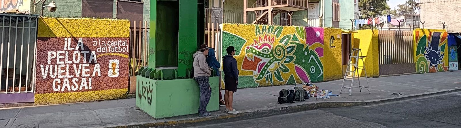 MURAL IMAGEN MUNDIAL DE FÚTBOL