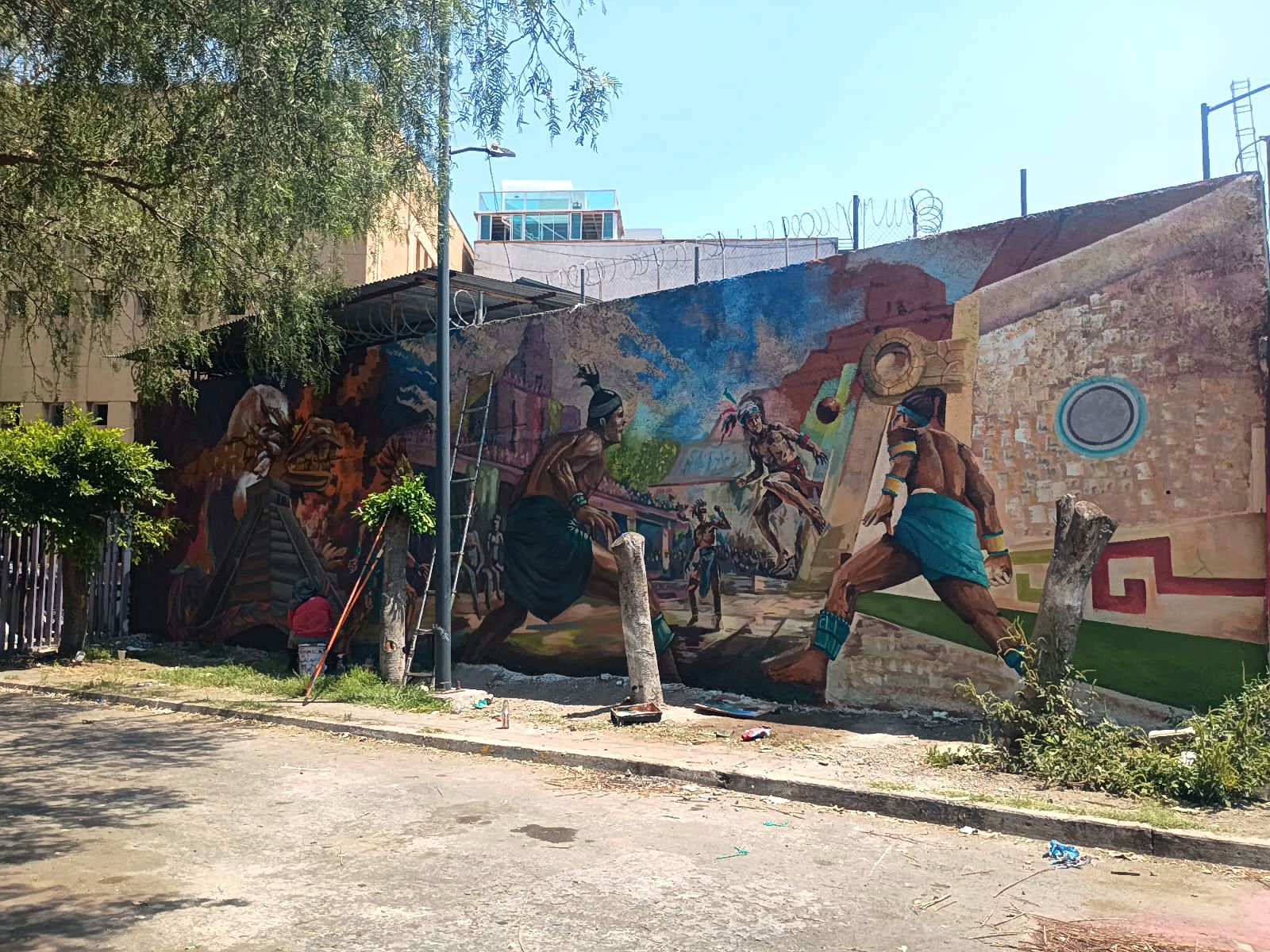 MURAL JUEGO DE LOS DIOSES