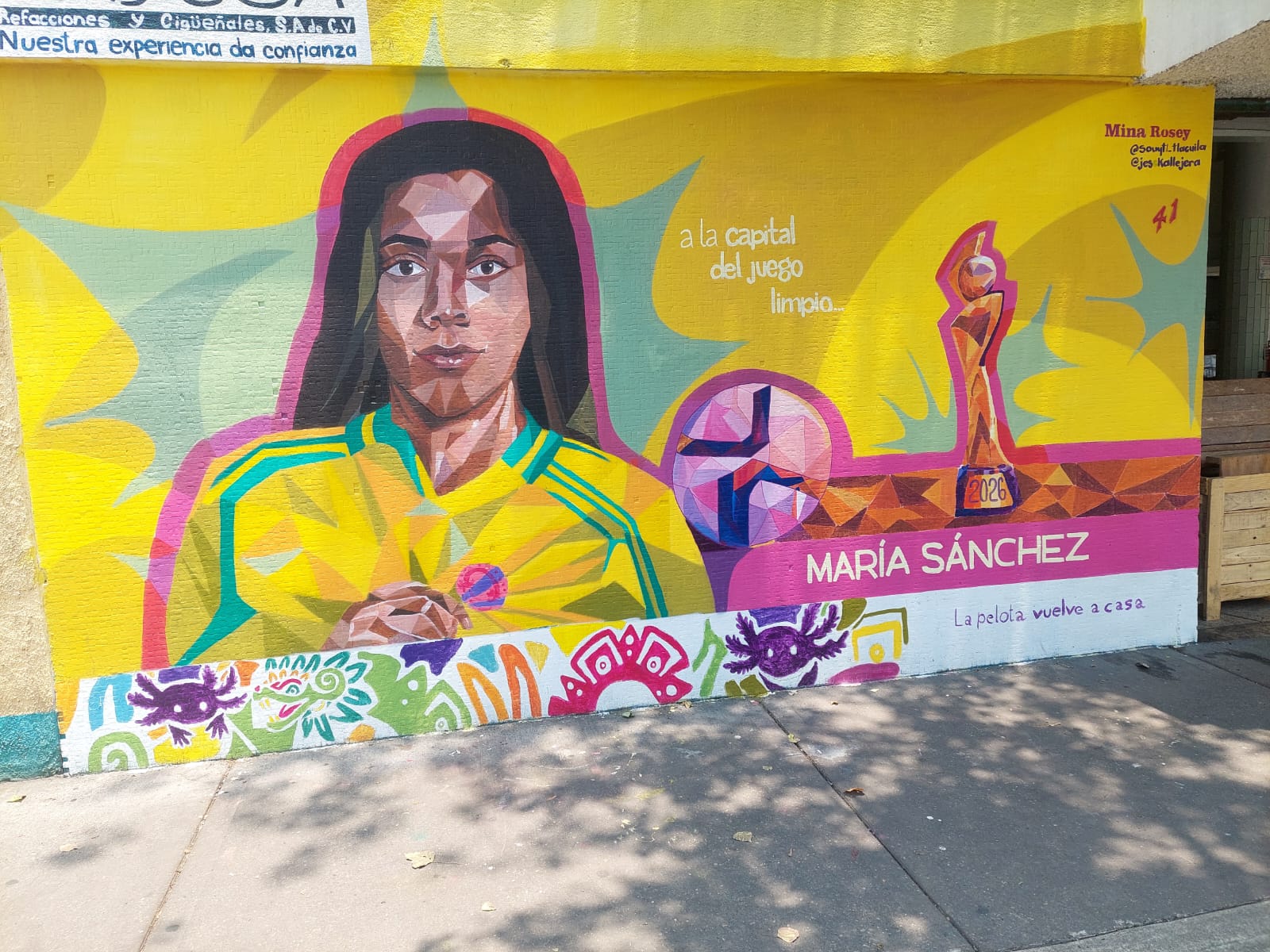 MURAL MARÍA SÁNCHEZ