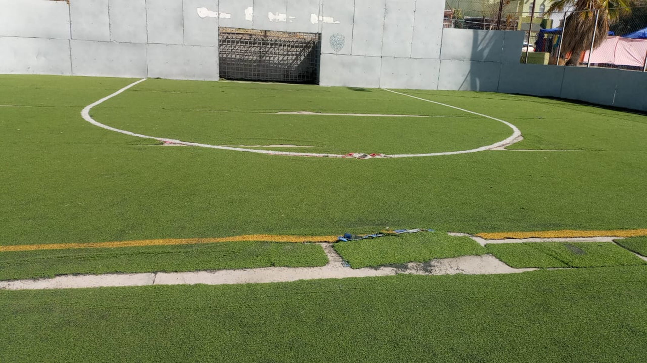 MURAL EN CANCHA LA ESPERANZA
