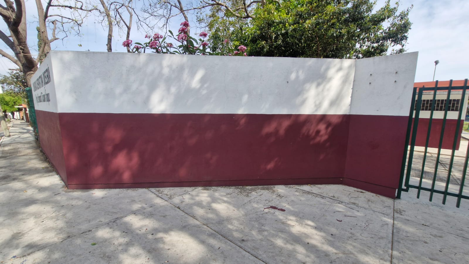 MURAL EN UNIDAD DEPORTIVA BERNARDO TOSCANO CAMPA