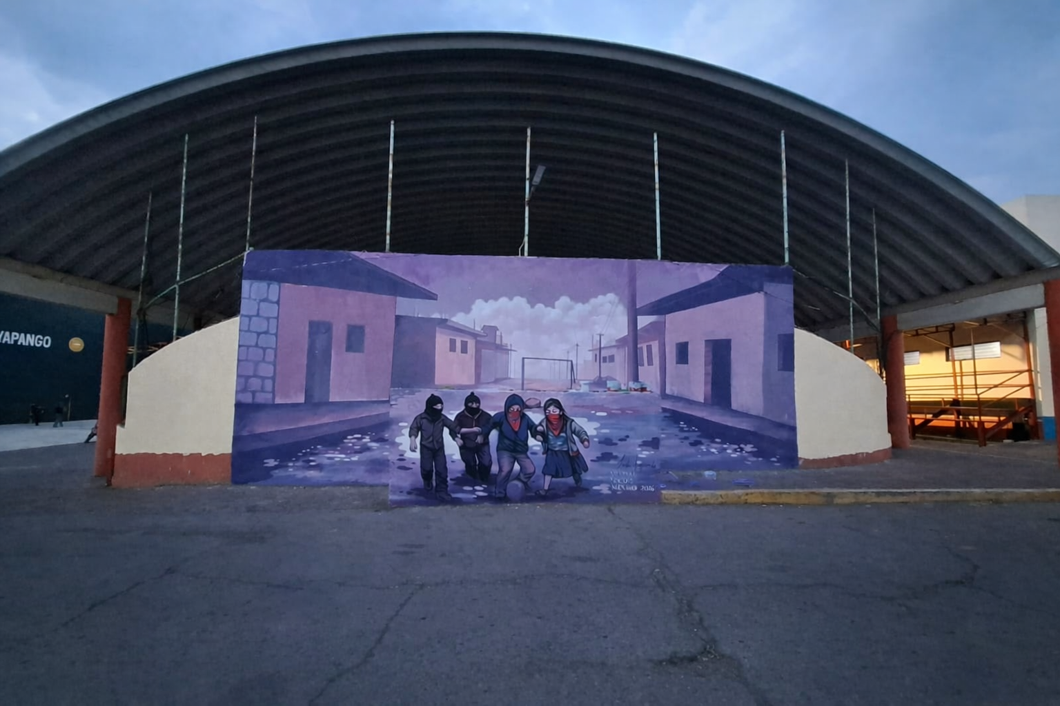 CANCHA DE FÚTBOL RÁPIDO LA PLAYA AYAPANGO