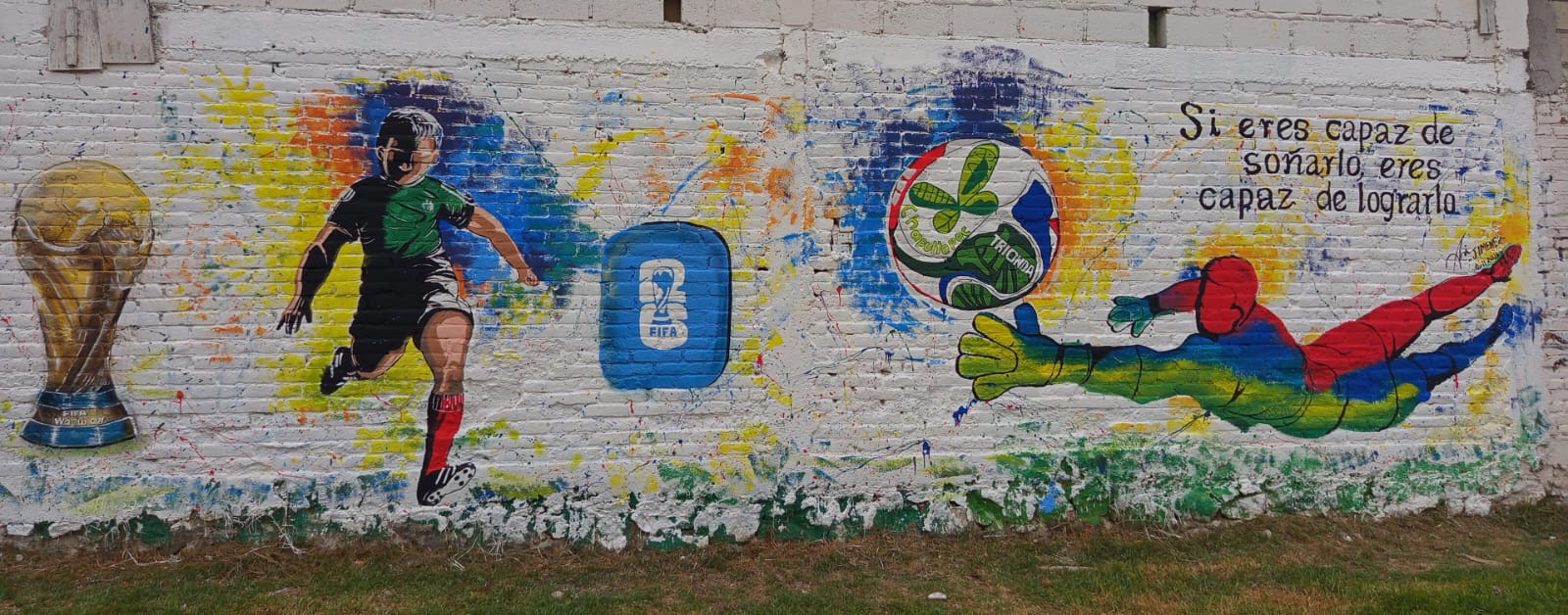 BARDA FRENTE AL CAMPO DE FÚTBOL