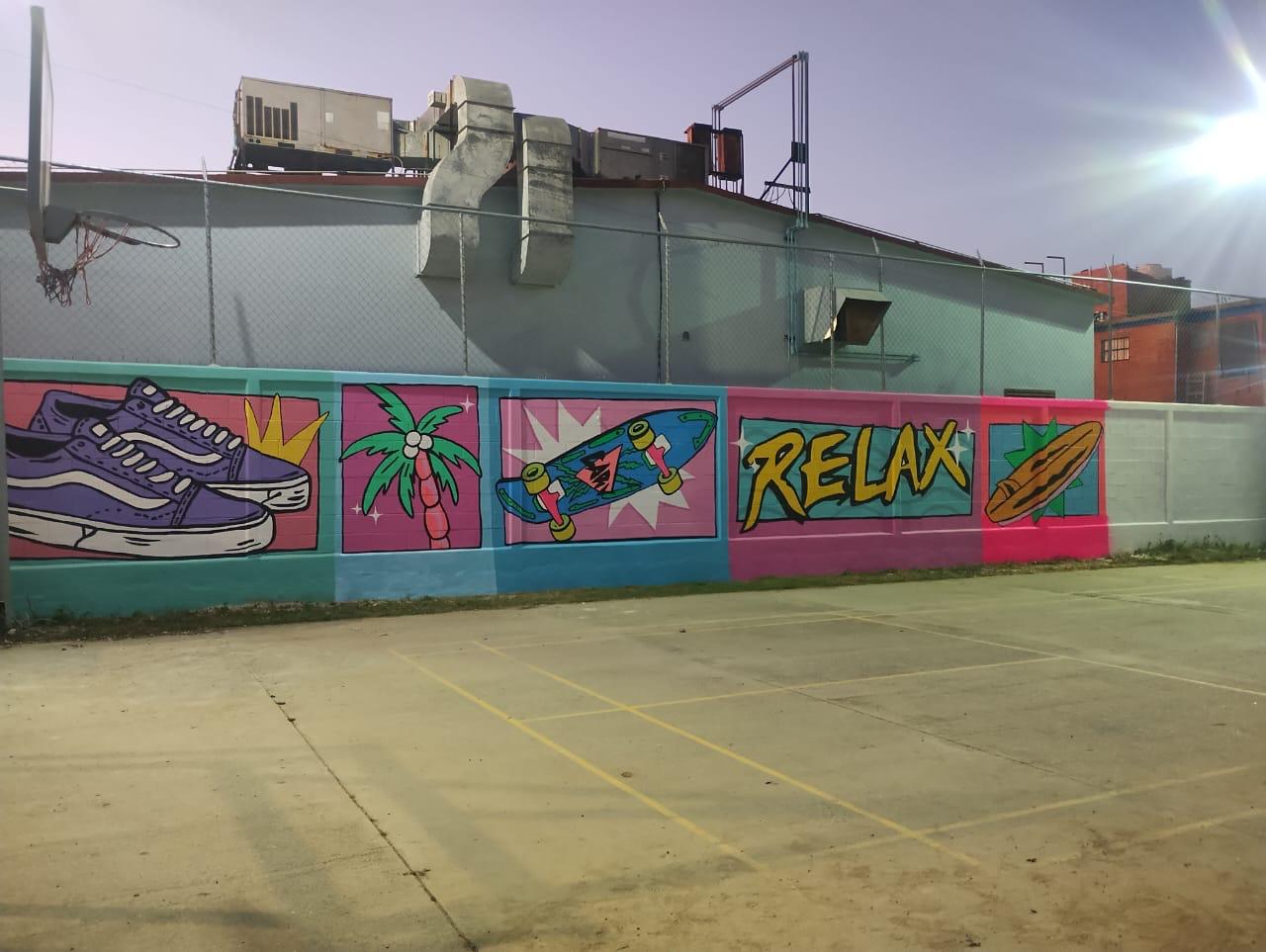 MURAL CANCHA VILLAS PARAÍSO