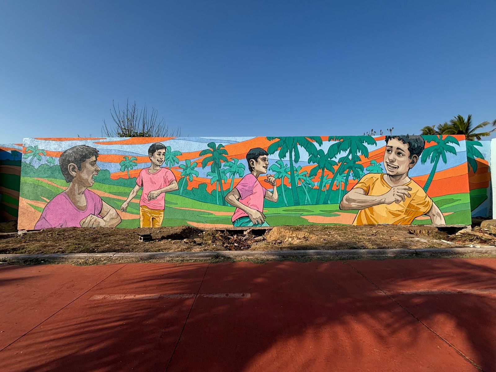 MURAL ENTRADA BONFIL