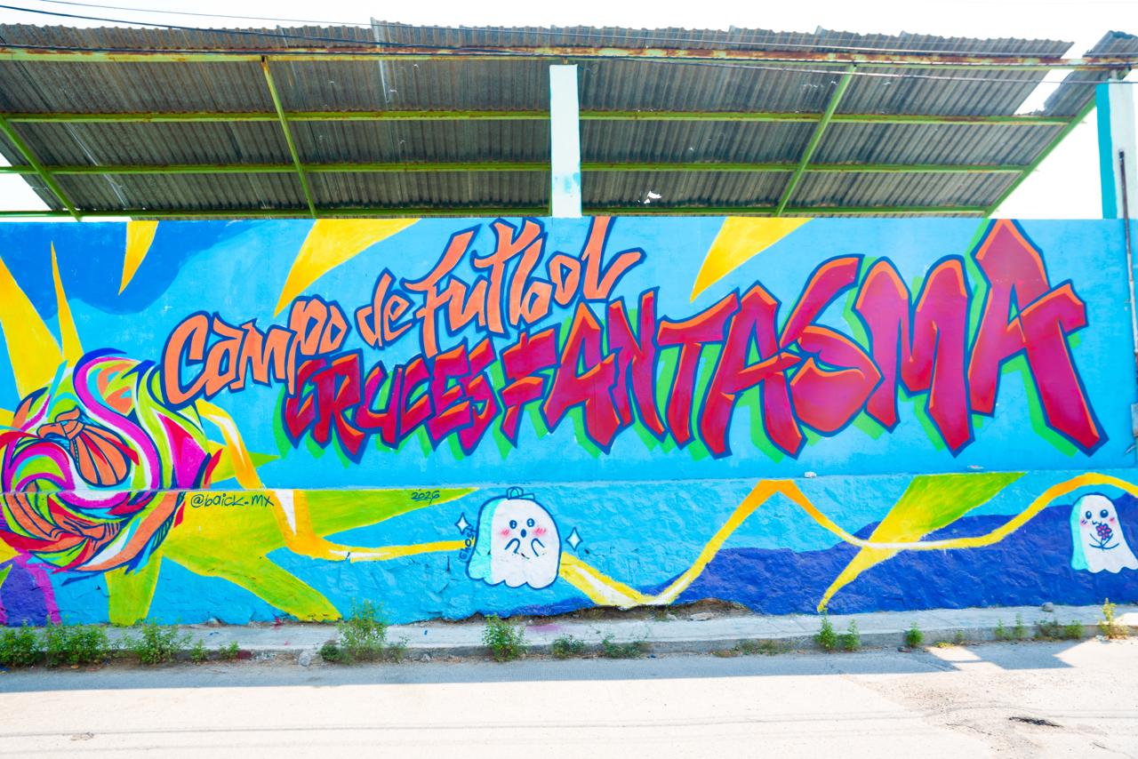 MURAL CANCHA FANTASMA