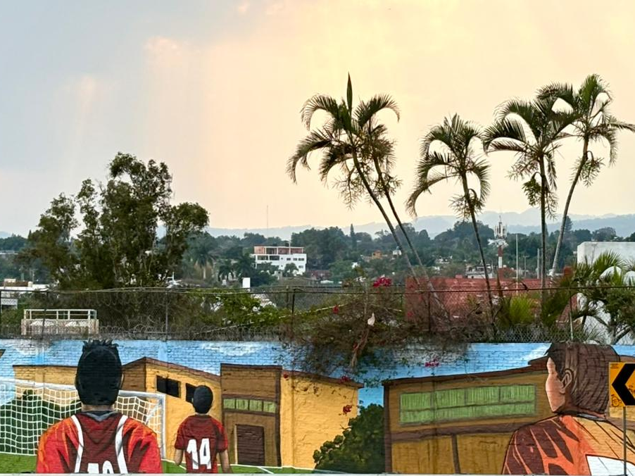 MURAL PARTIDO FÚTBOL 1