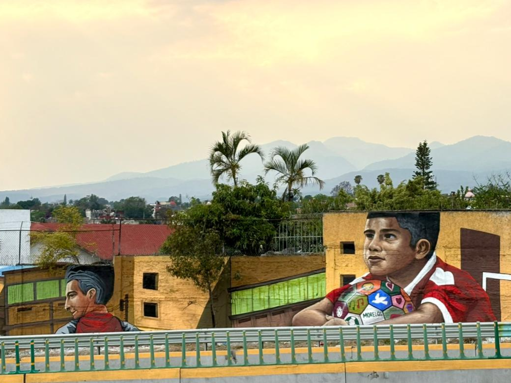 MURAL PARTIDO FÚTBOL 2