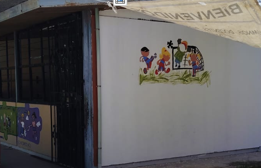 MURAL EN CAMPO DE FÚTBOL SAN JUAN