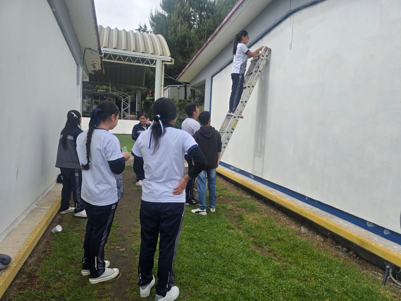 MURAL EN CAMPO DE FÚTBOL PALO GACHO