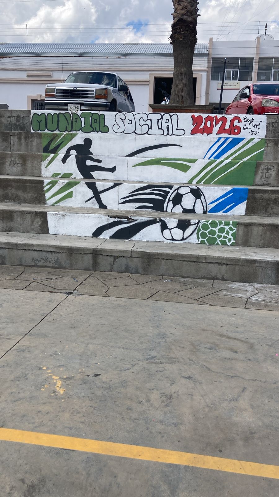 MURAL EN CAMPO DEPORTIVO ATZITZINTLA