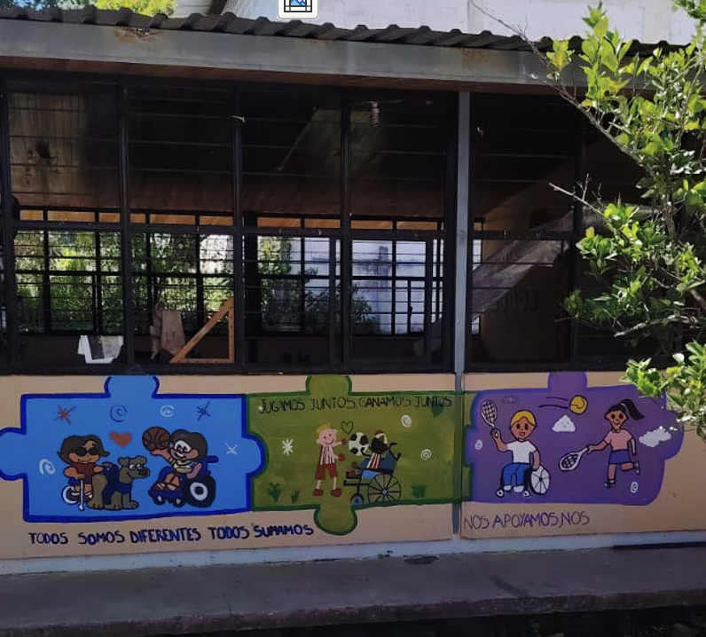 MURAL EL CAMPO DE FÚTBOL HUEYTAMALCO 01