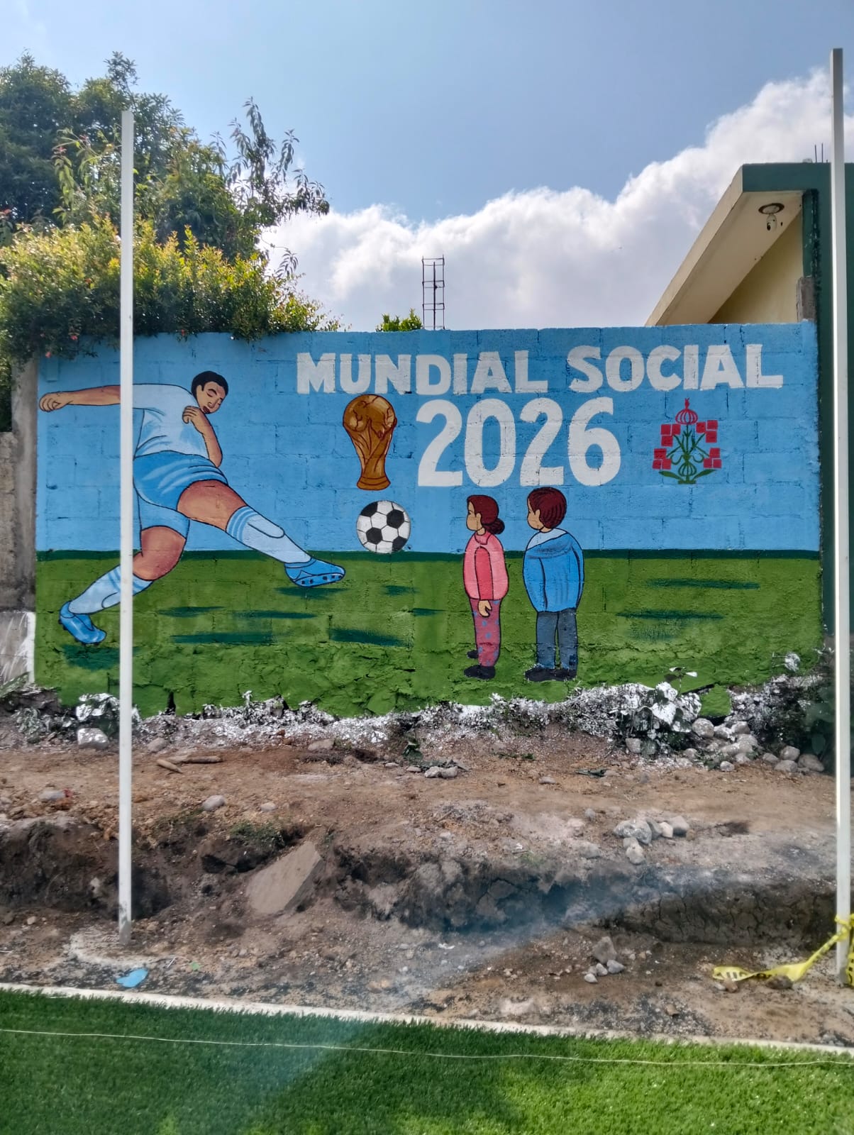 MURAL EN CANCHA MAZATONAL
