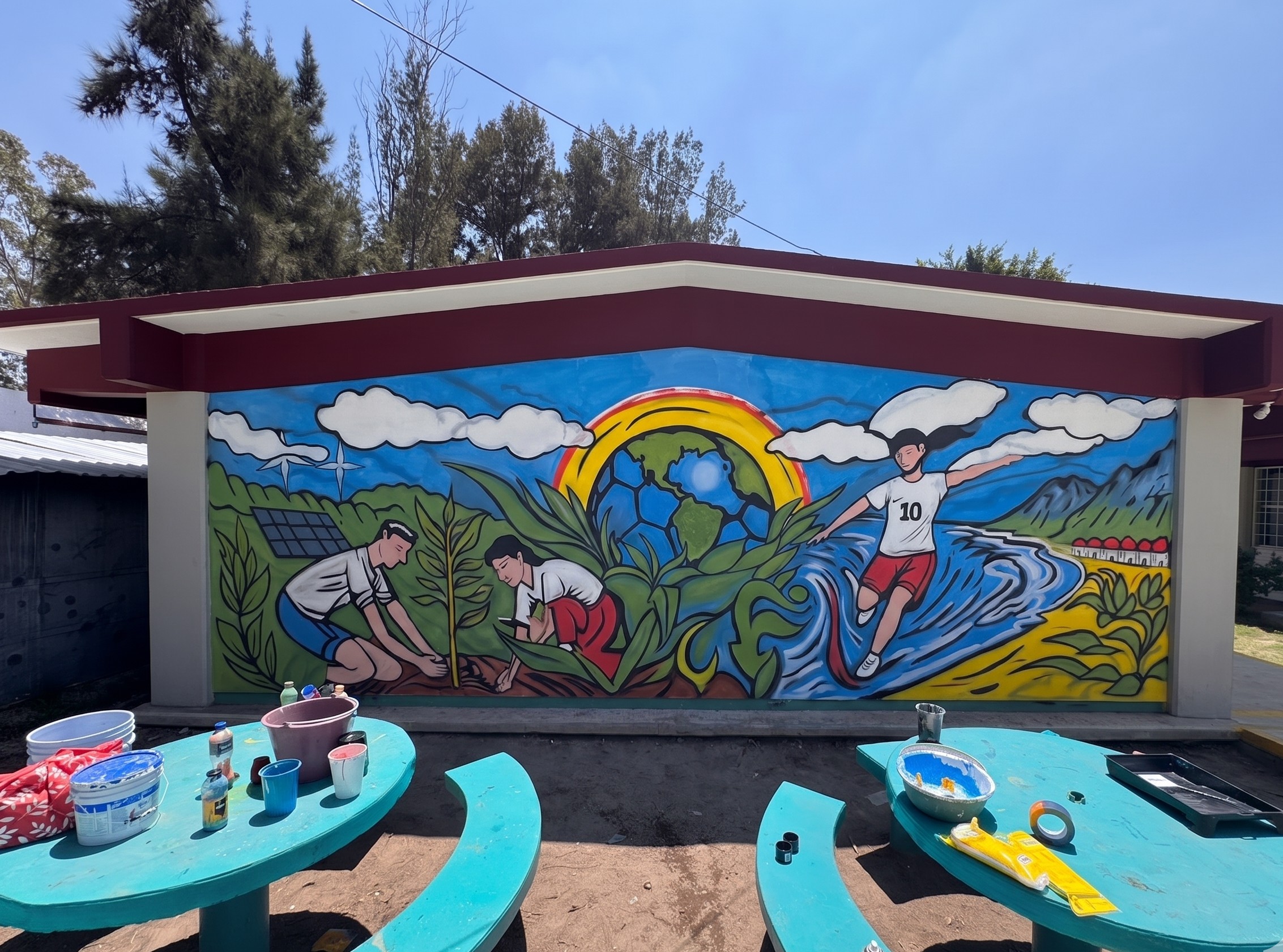 MURAL COBAEP PLANTEL 19, ACATZINGO