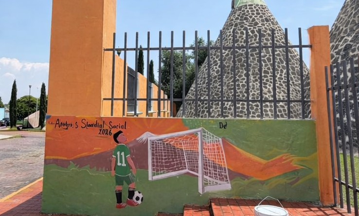 MURAL EN UNIDAD DEPORTIVA LOS CONOS