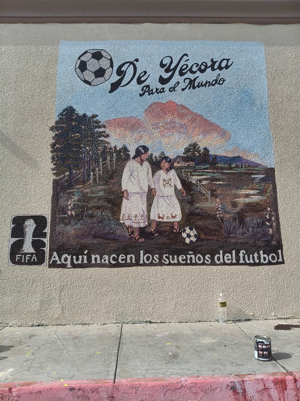 MURAL EN YÉCORA