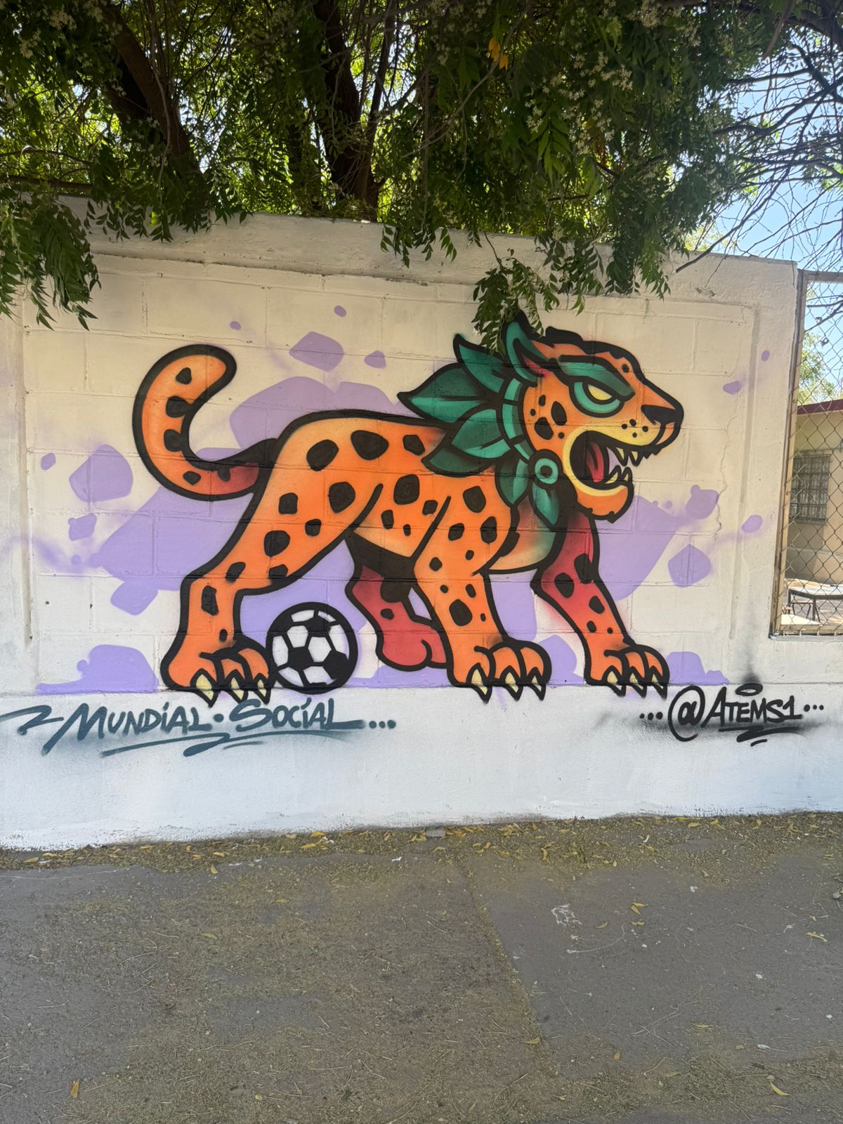 MURAL 20 EN HERMOSILLO