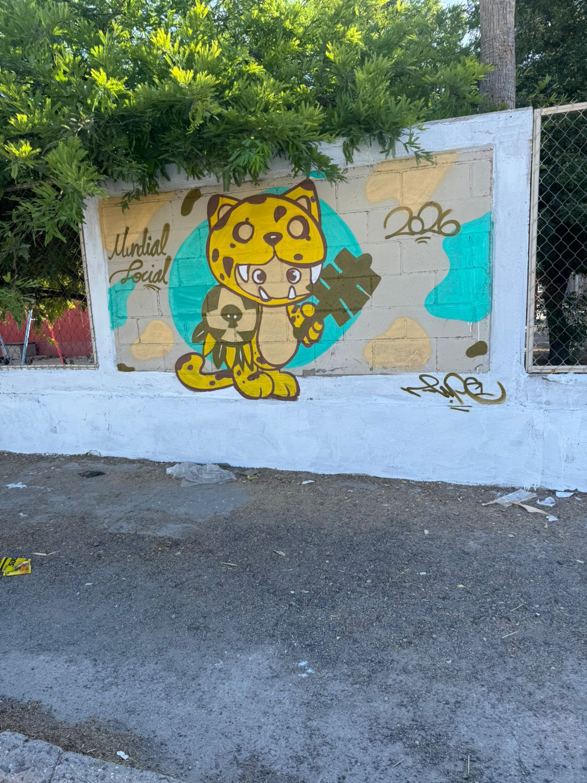 MURAL 22 EN HERMOSILLO