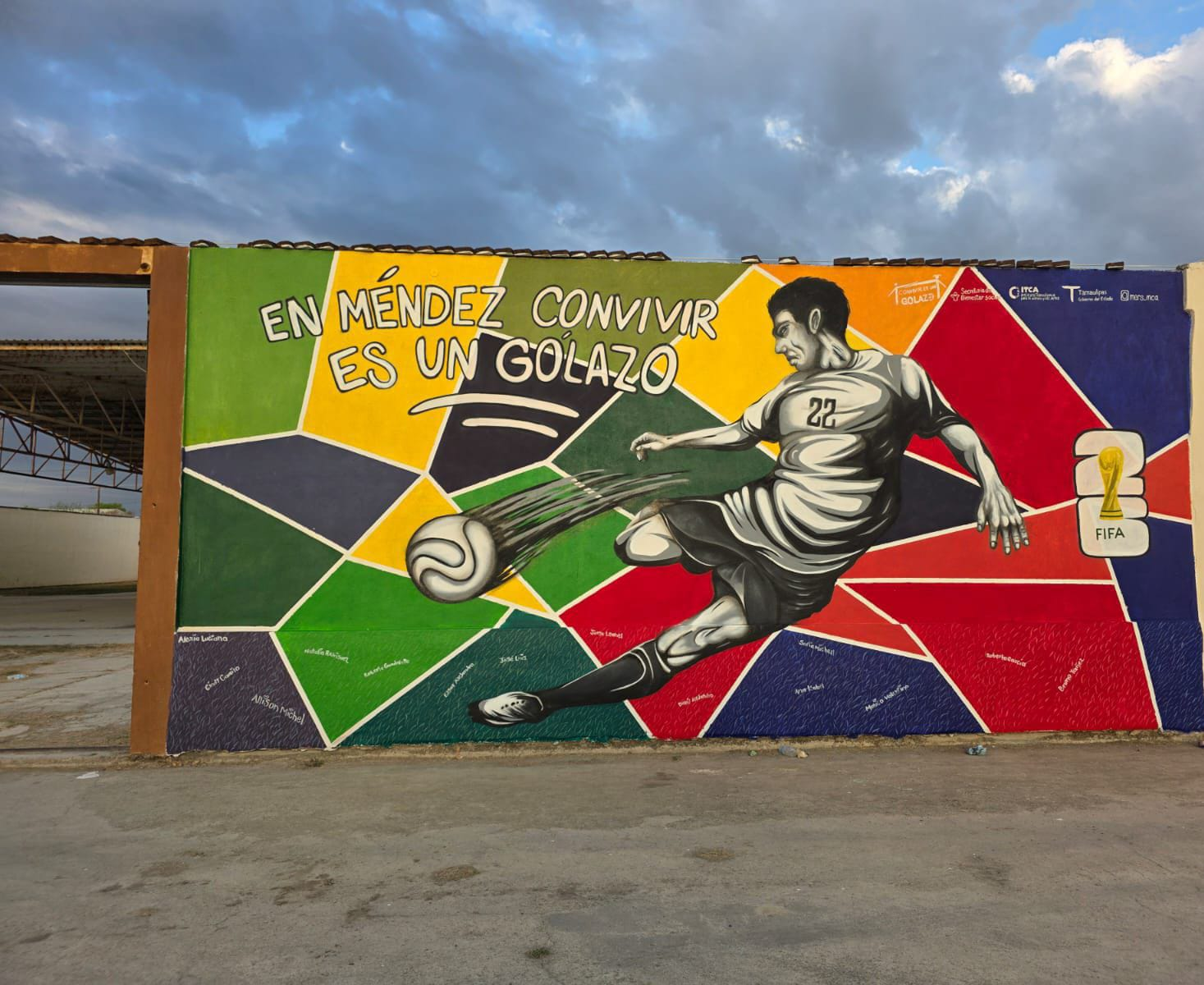 MURAL EN MÉNDEZ CENTRO