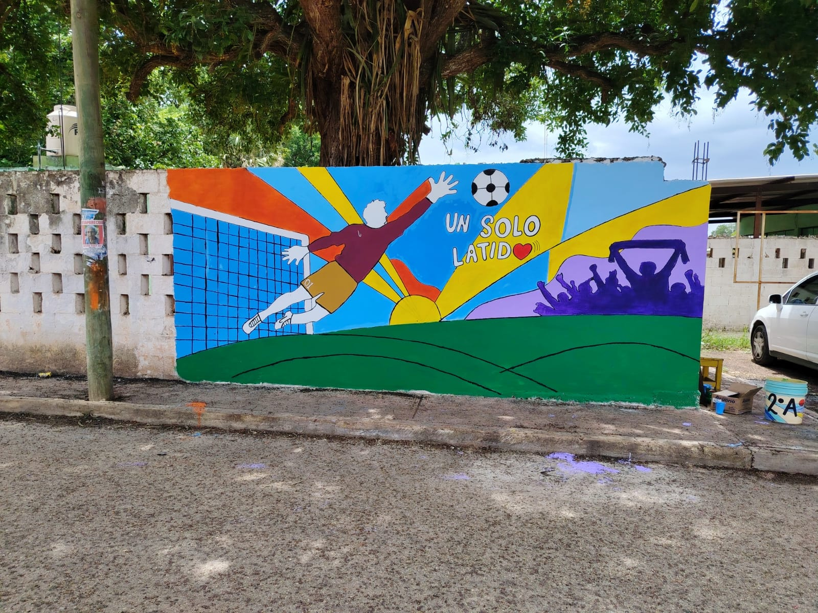 MURAL PRIMARIA JOSÉ MARÍA MORELOS Y PAVÓN