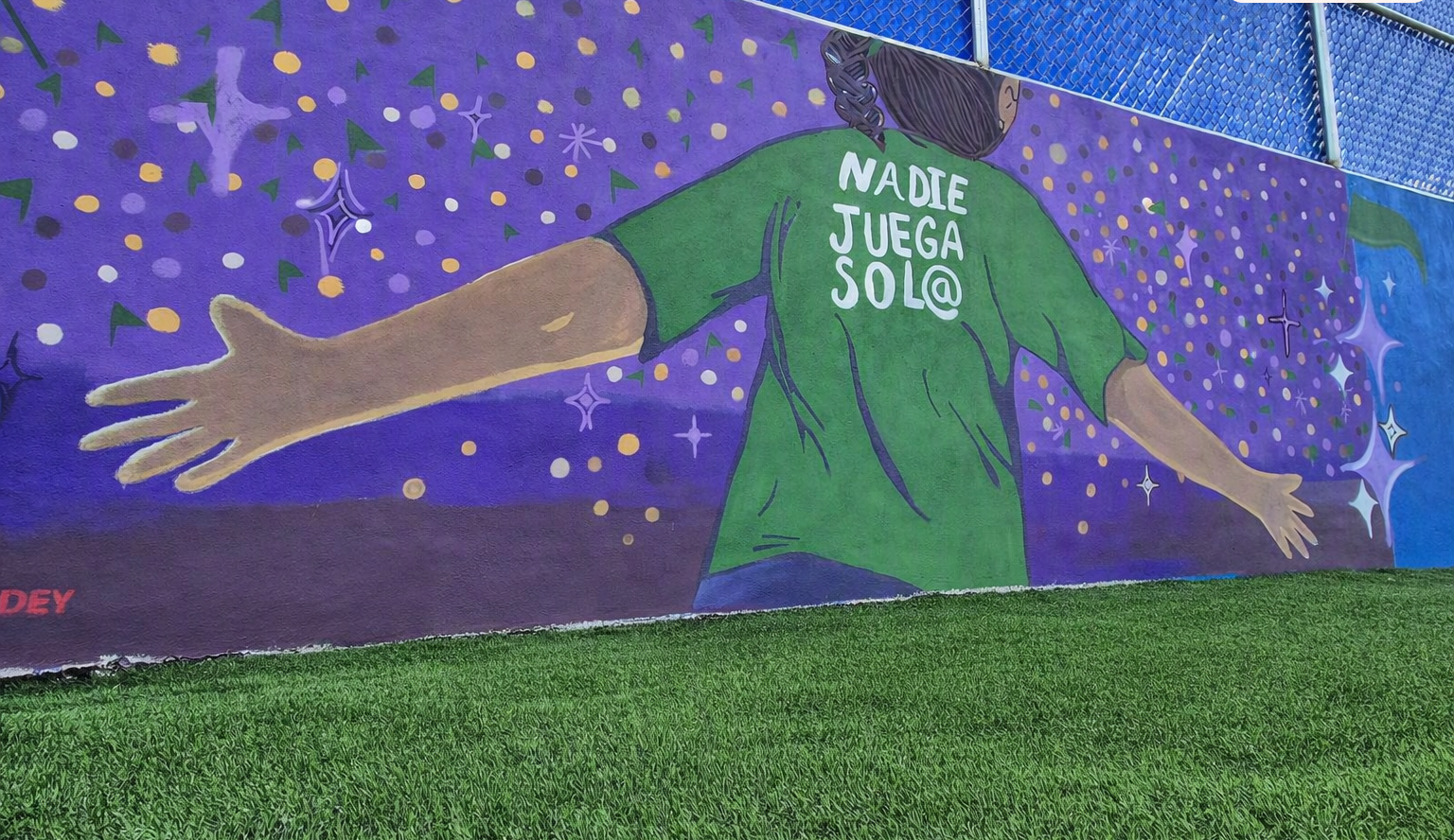 MURAL CAMPO DE FÚTBOL MORELOS - PROGRESO