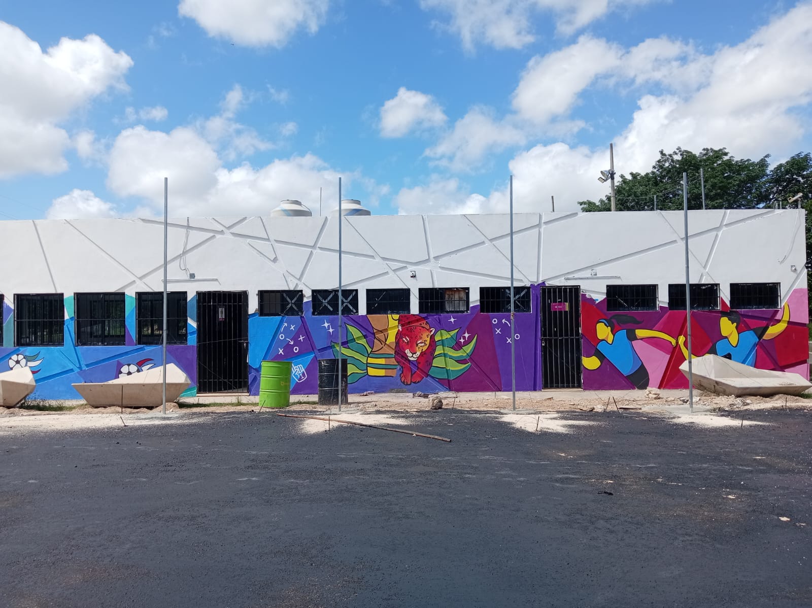MURAL PLAYITA JUAN PABLO II