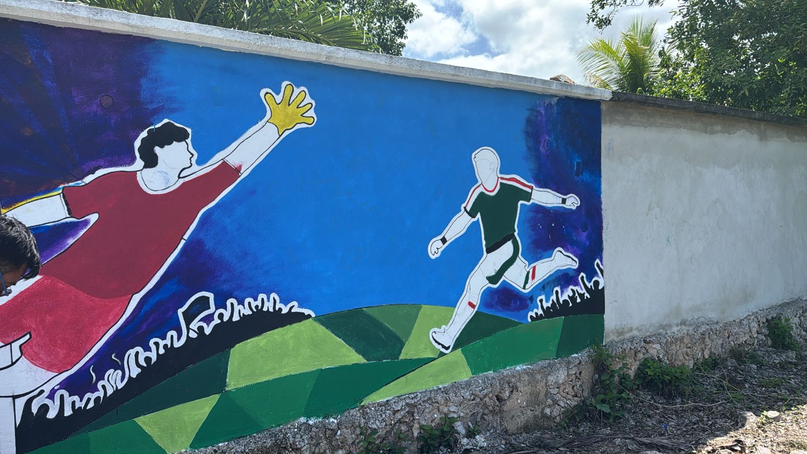 MURAL SECUNDARIA TÉCNICA NO. 38 - SACALUM
