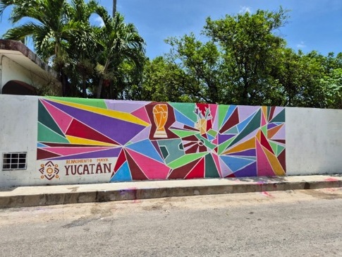 MURAL MUNICIPIO DE TIXKOKOB
