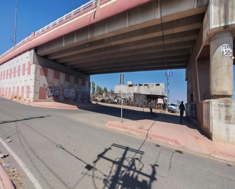 MURAL PUENTE VIALIDAD SIGLO XXI