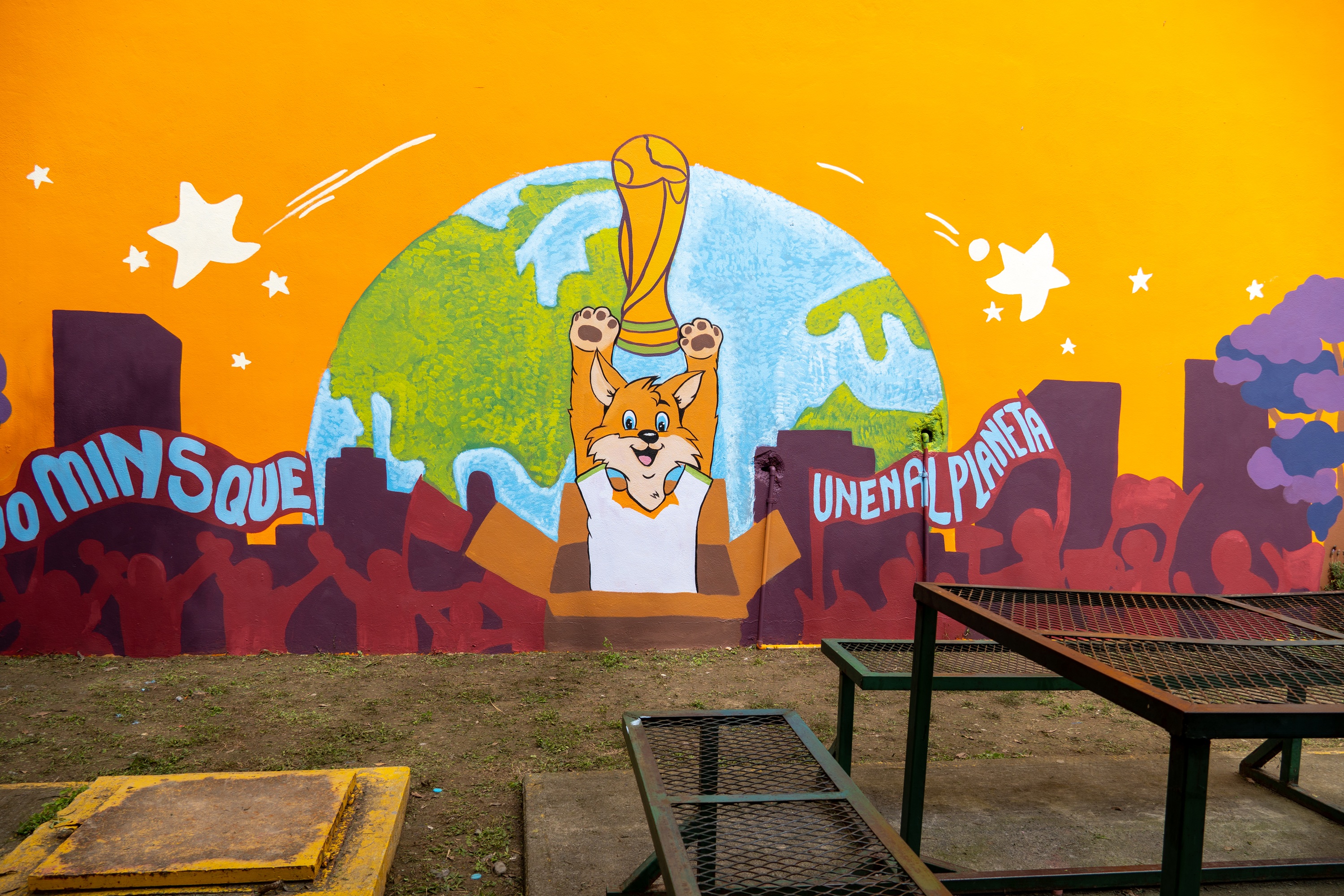 MURAL EN CECYTE CADEREYTA