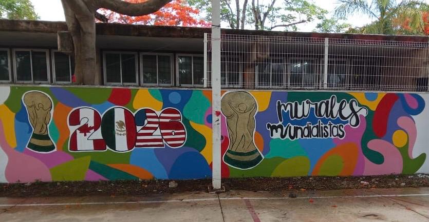 MURAL PREESCOLAR PROFA NELLY ROSA MONTES DE OCA Y SABIDO