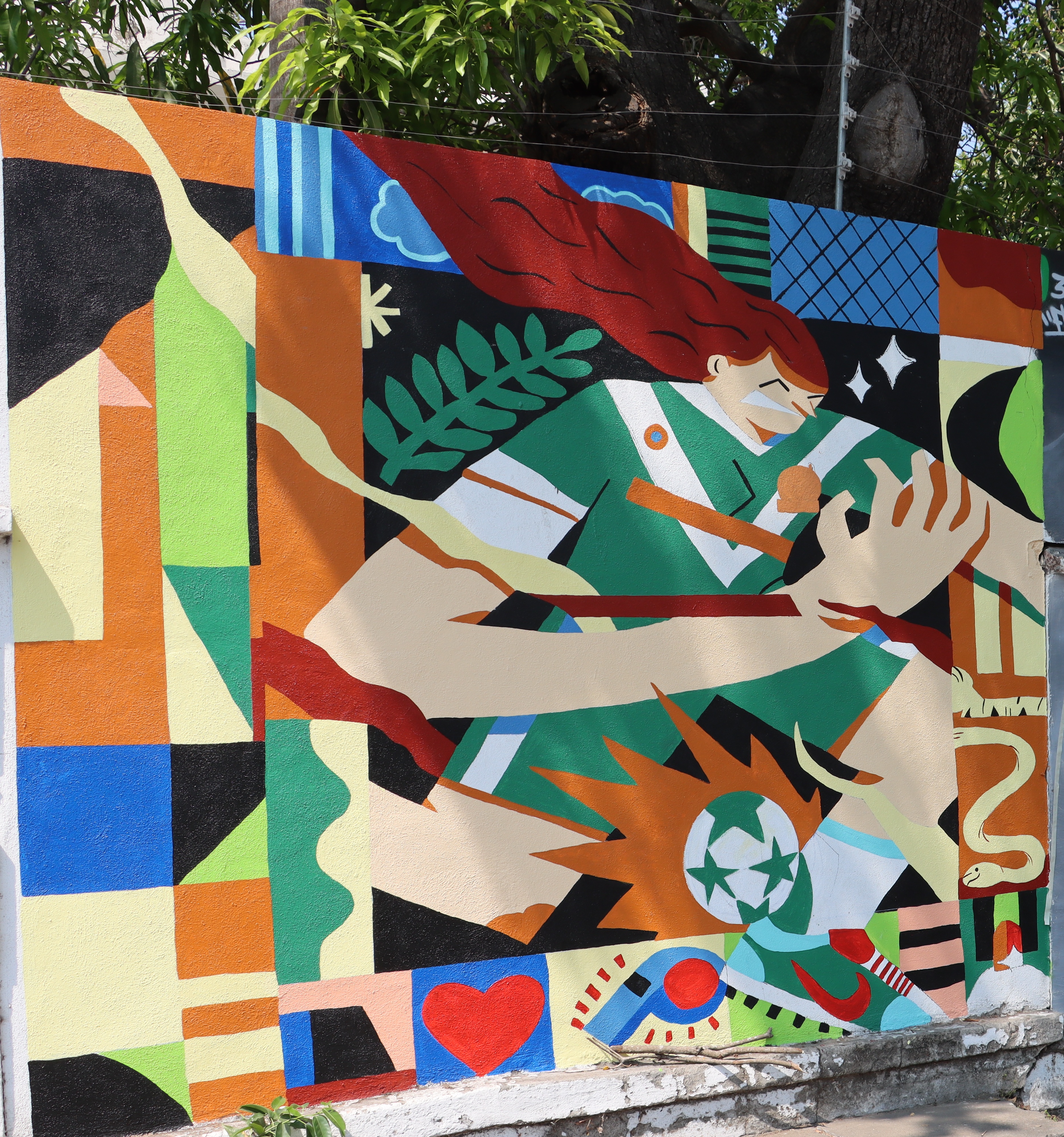 MURAL EN SUBSECRETARÍA DE JUVENTUDES