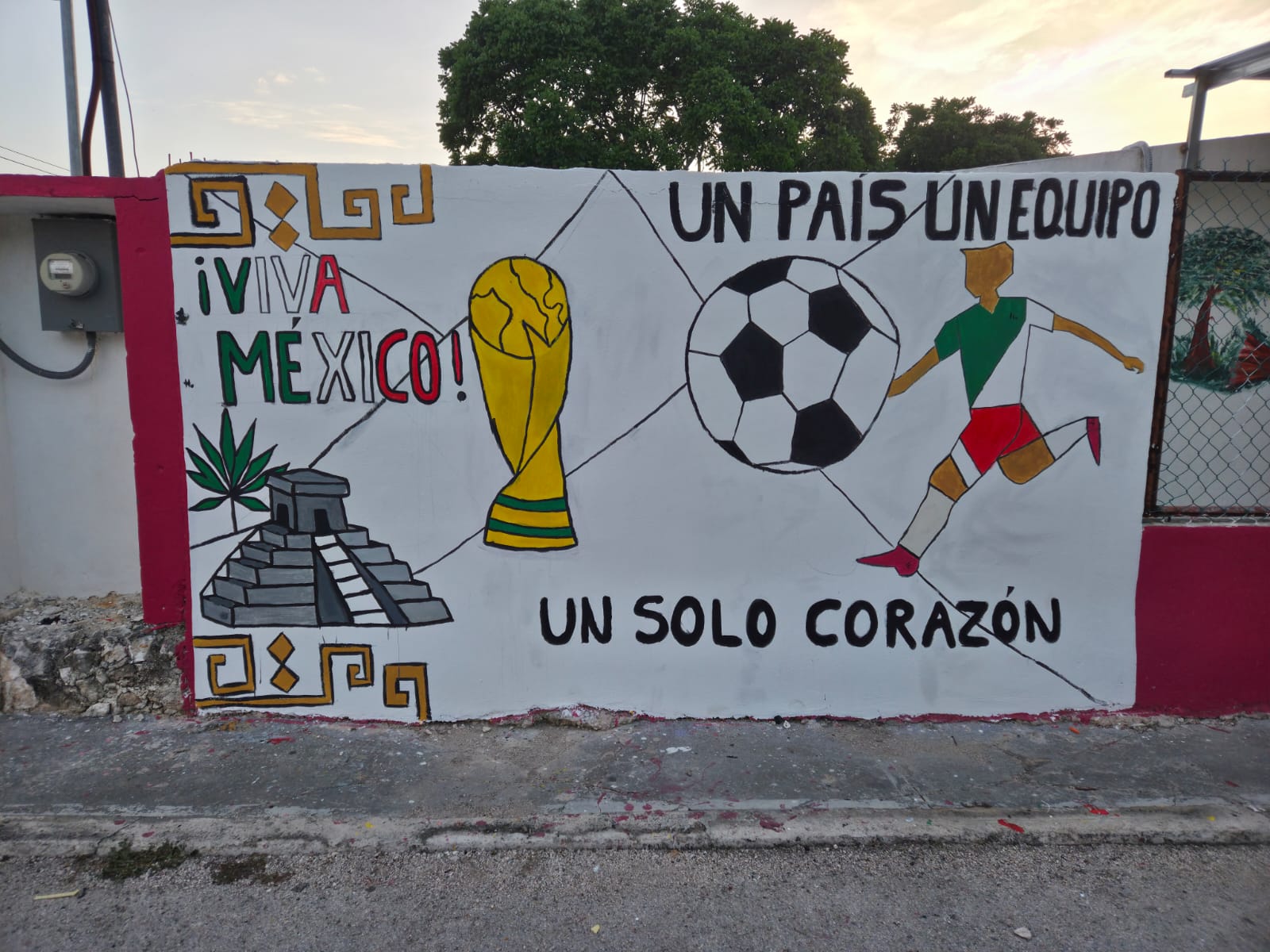 MURAL PREESCOLAR OVIDIO DECROLY YOBAÍN