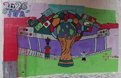 MURAL MUNICIPIO DE UAYMA