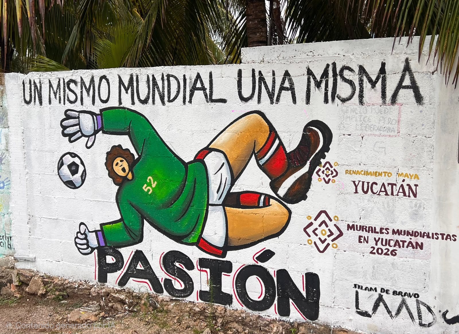 MURAL TBCEY DZILAM DE BRAVO