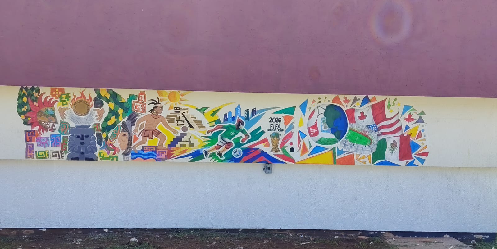 MURAL UNIVERSIDAD TECNOLÓGICA REGIONAL DEL SUR