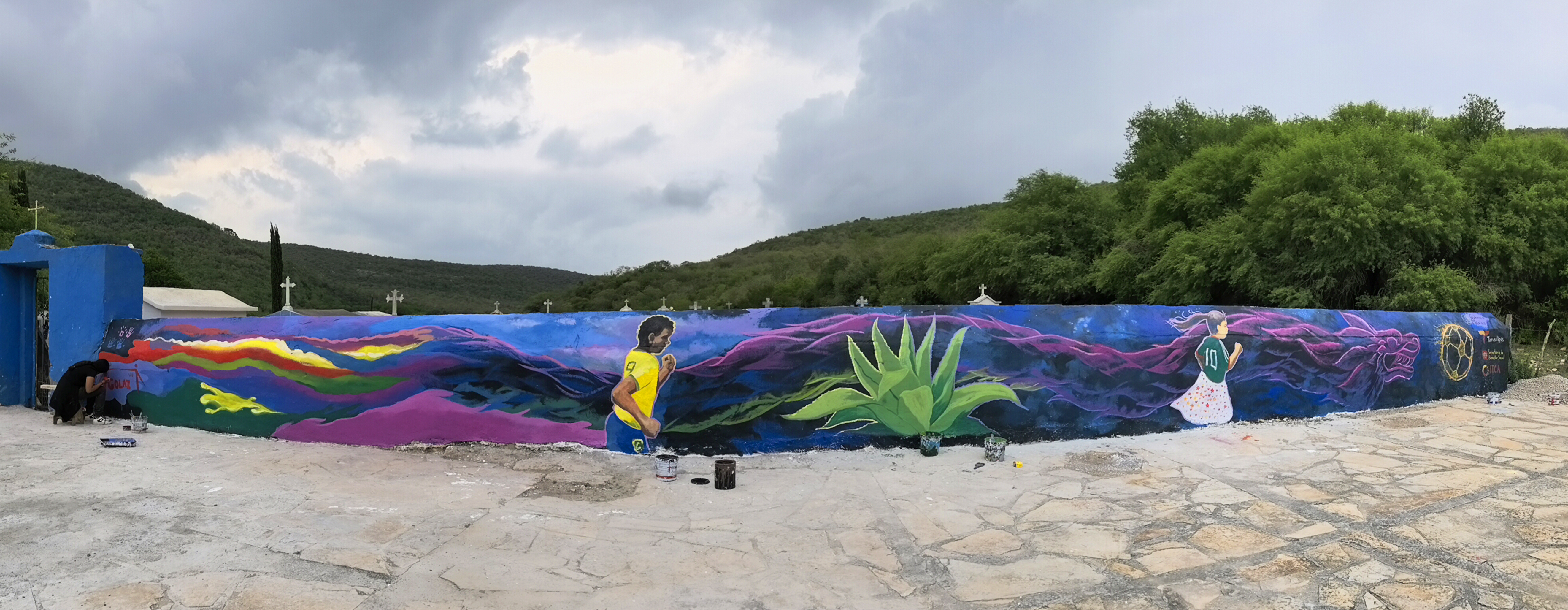 MURAL EN SAN NICOLÁS