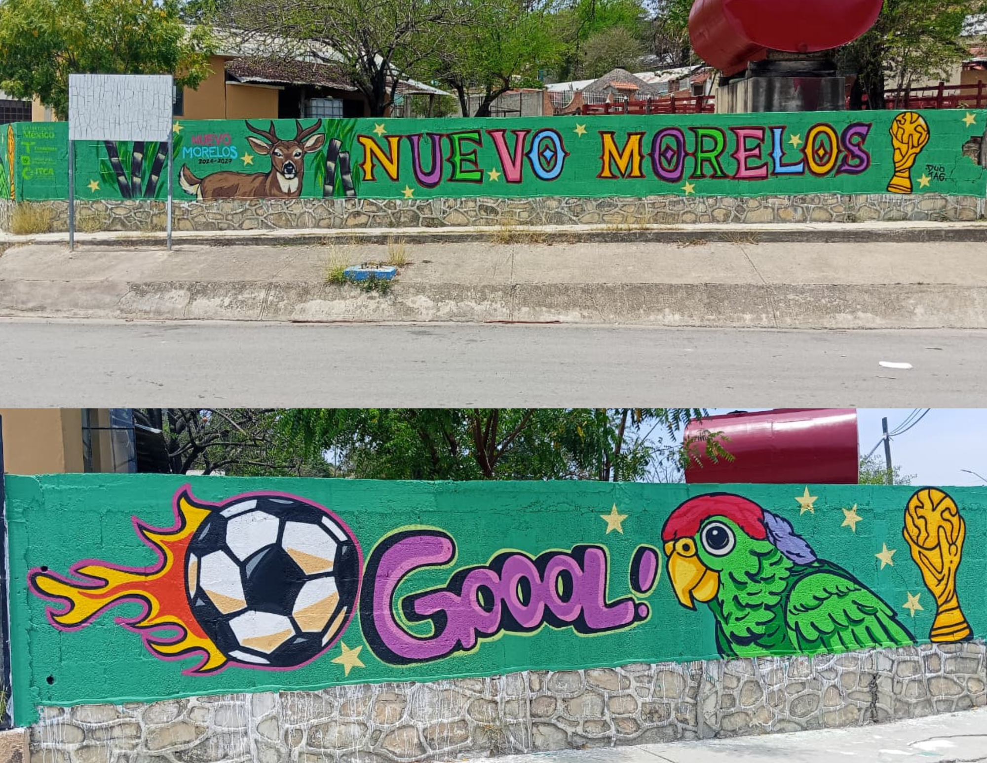 MURAL EN NUEVO MORELOS