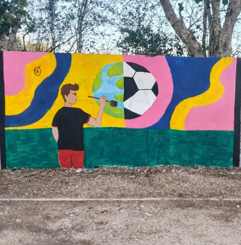 MURAL CECYTEY PLANTEL No. 05 PANABÁ