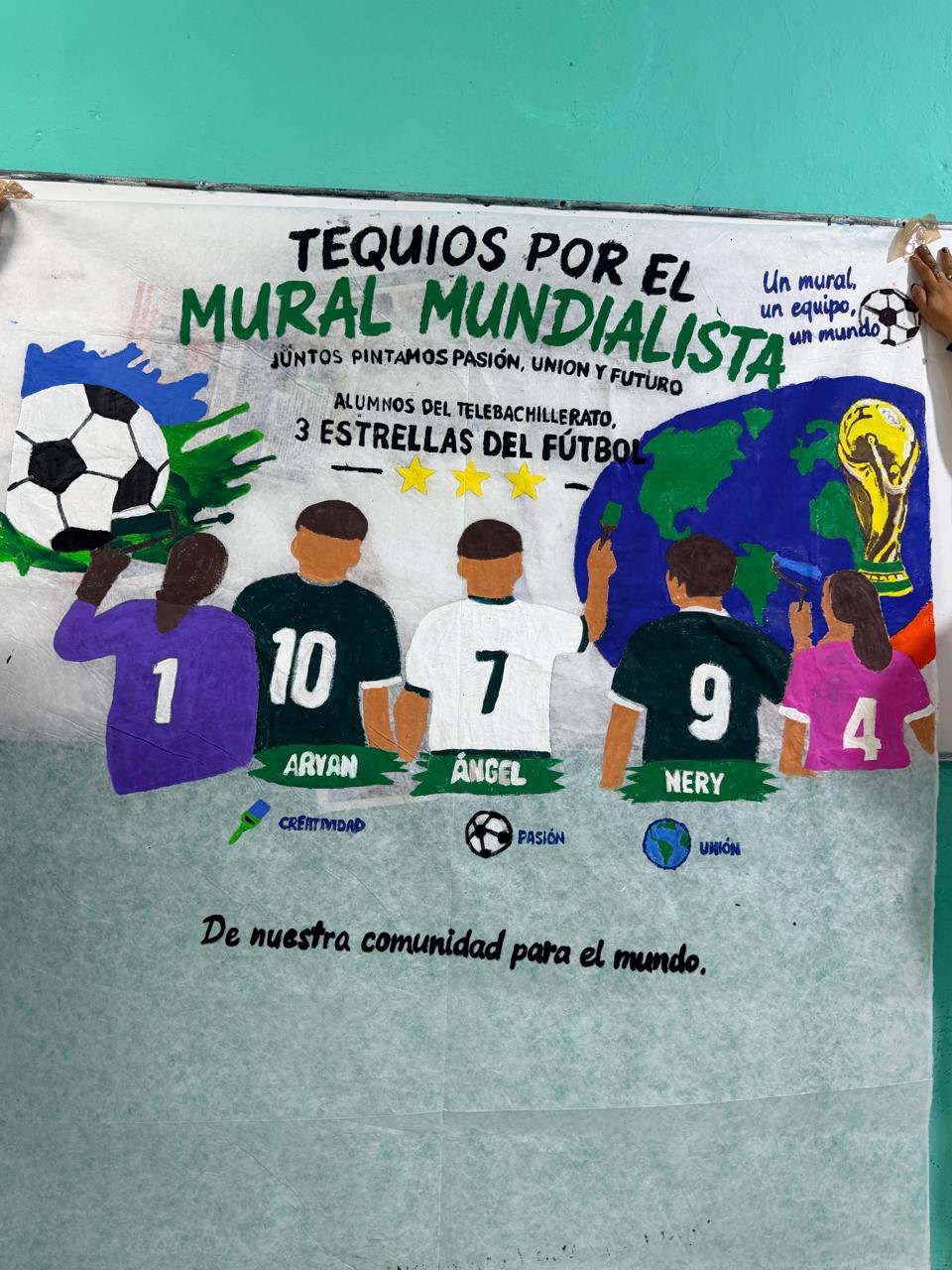 MURAL TELEBACHILLERATO PLANTEL SITILPECH IZAMAL